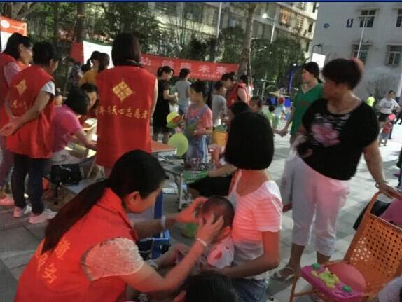 長沙市天心區小兒推拿公益活動