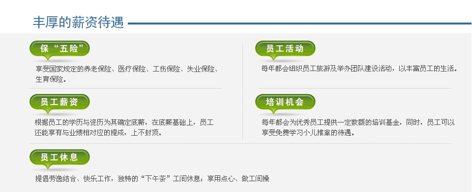 小兒推拿網(wǎng)的豐厚薪資待遇